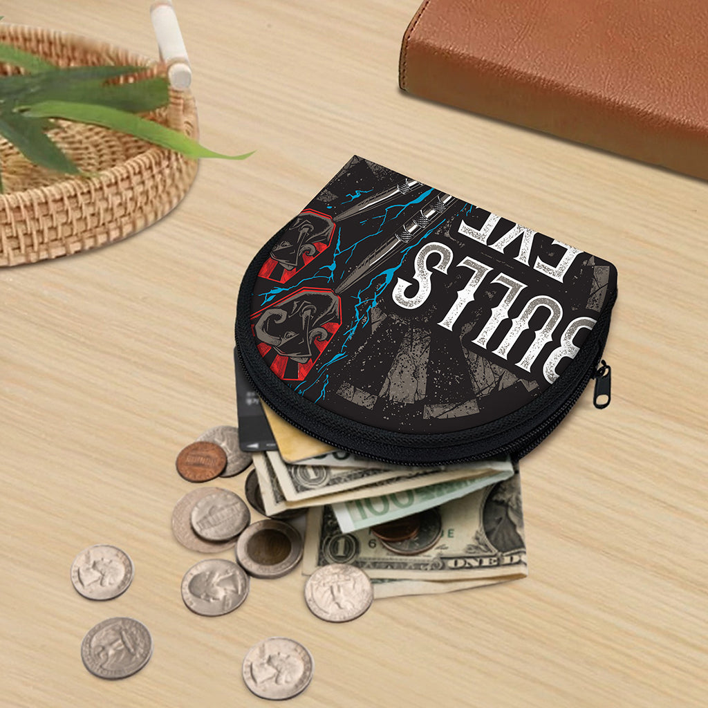 Bullseye Darts Print Coin Purse