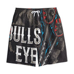 Bullseye Darts Print Cotton Shorts