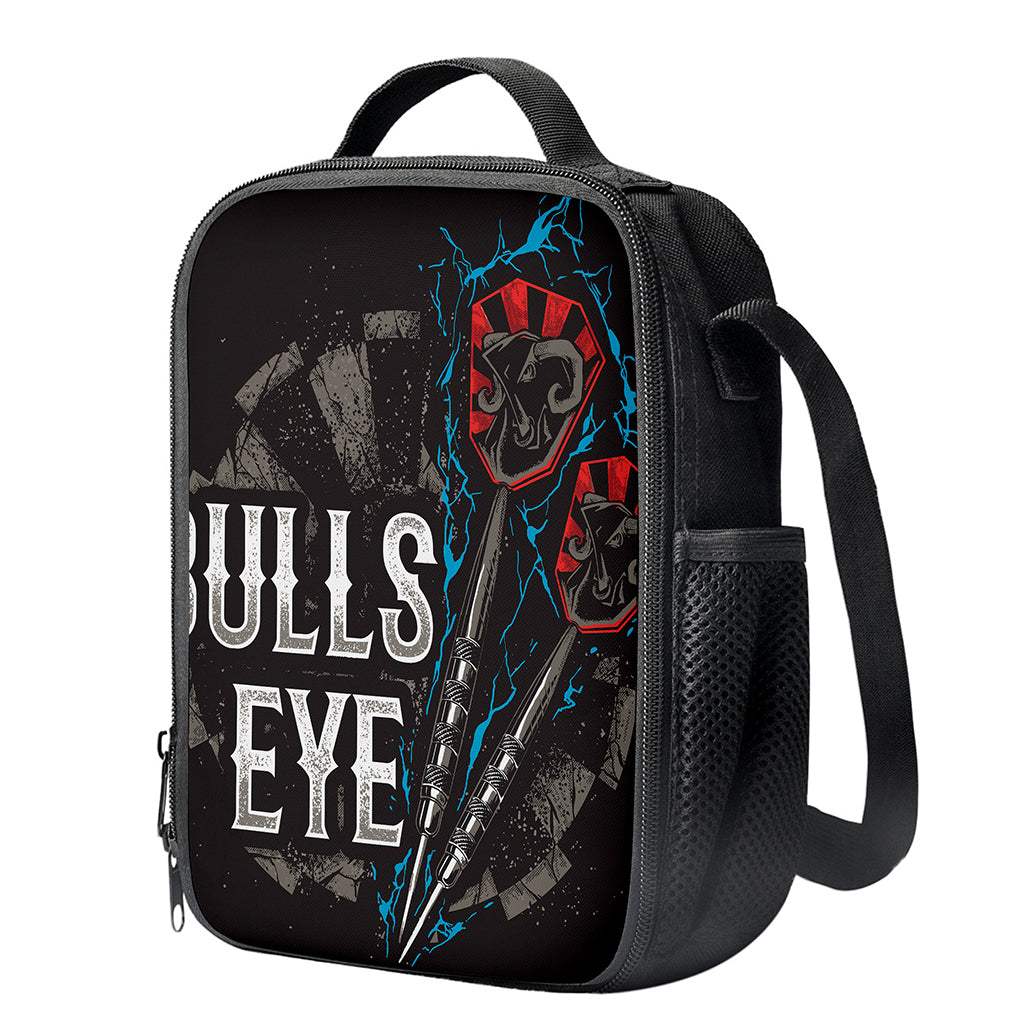 Bullseye Darts Print Crossbody Lunch Bag