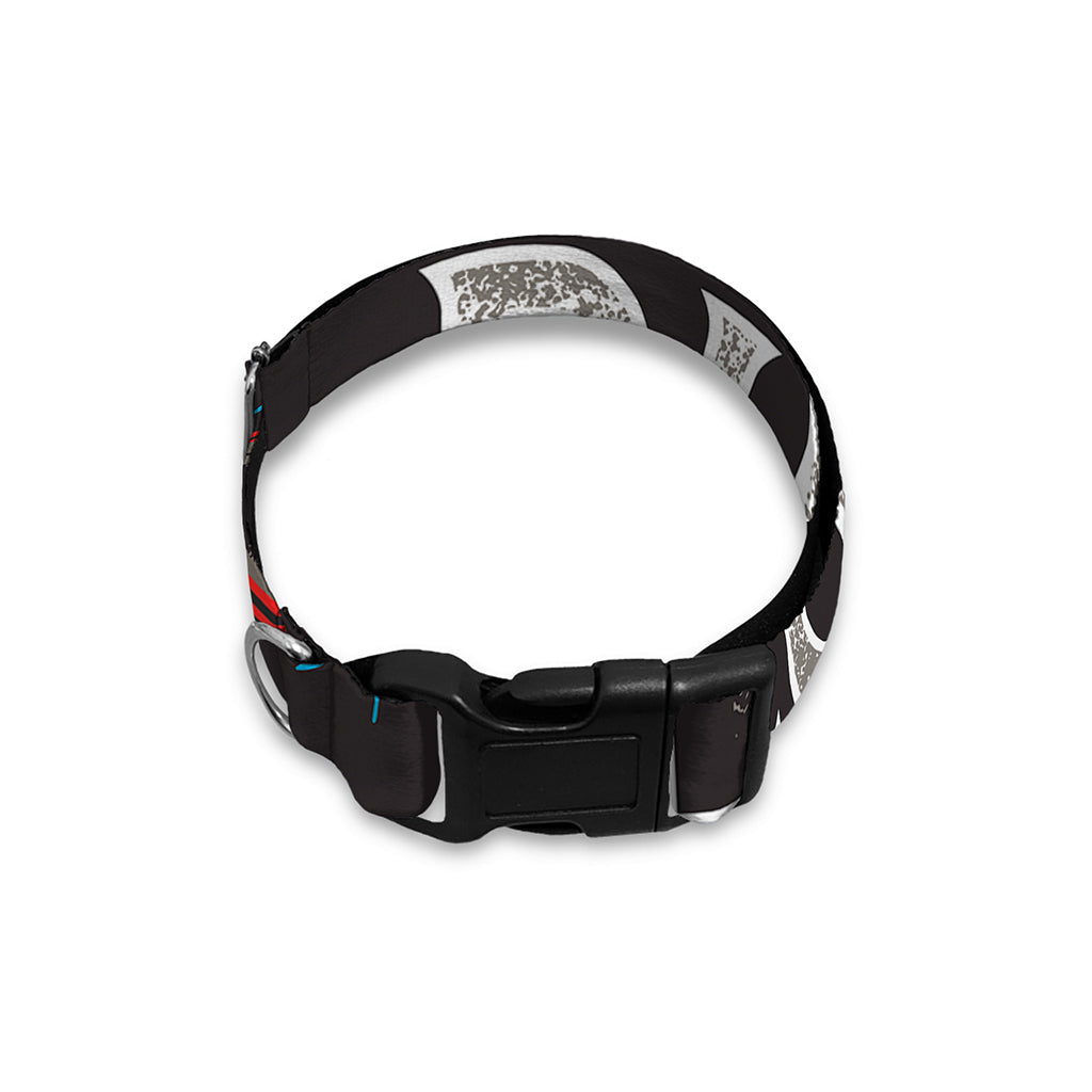 Bullseye Darts Print Dog Collar