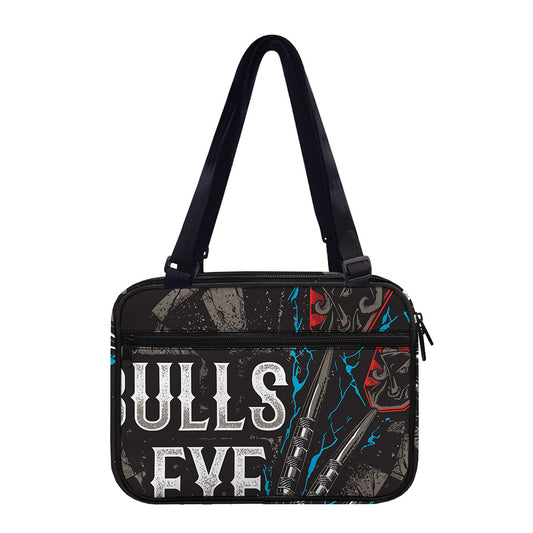 Bullseye Darts Print Double Strap Bible Bag