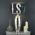 Bullseye Darts Print Drum Lamp Shade