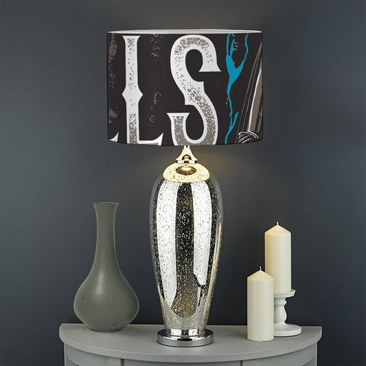 Bullseye Darts Print Drum Lamp Shade