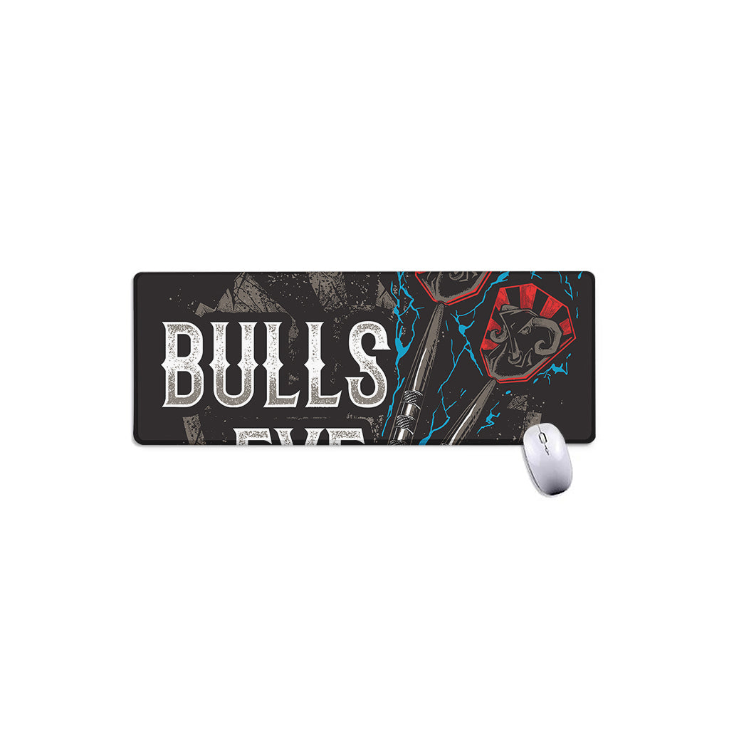 Bullseye Darts Print Extended Mouse Pad