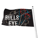 Bullseye Darts Print Flag