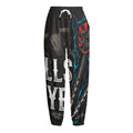 Bullseye Darts Print Fleece Lined Knit Pants