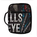 Bullseye Darts Print Front Pocket Bible Bag