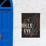 Bullseye Darts Print Garden Flag