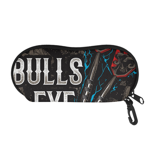 Bullseye Darts Print Glasses Case