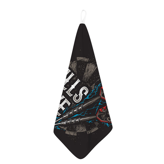 Bullseye Darts Print Hand Towel