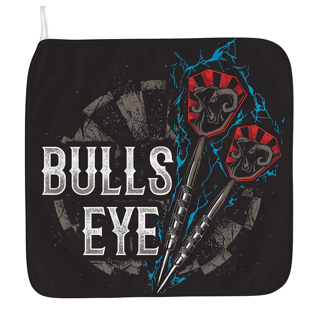 Bullseye Darts Print Hand Towel