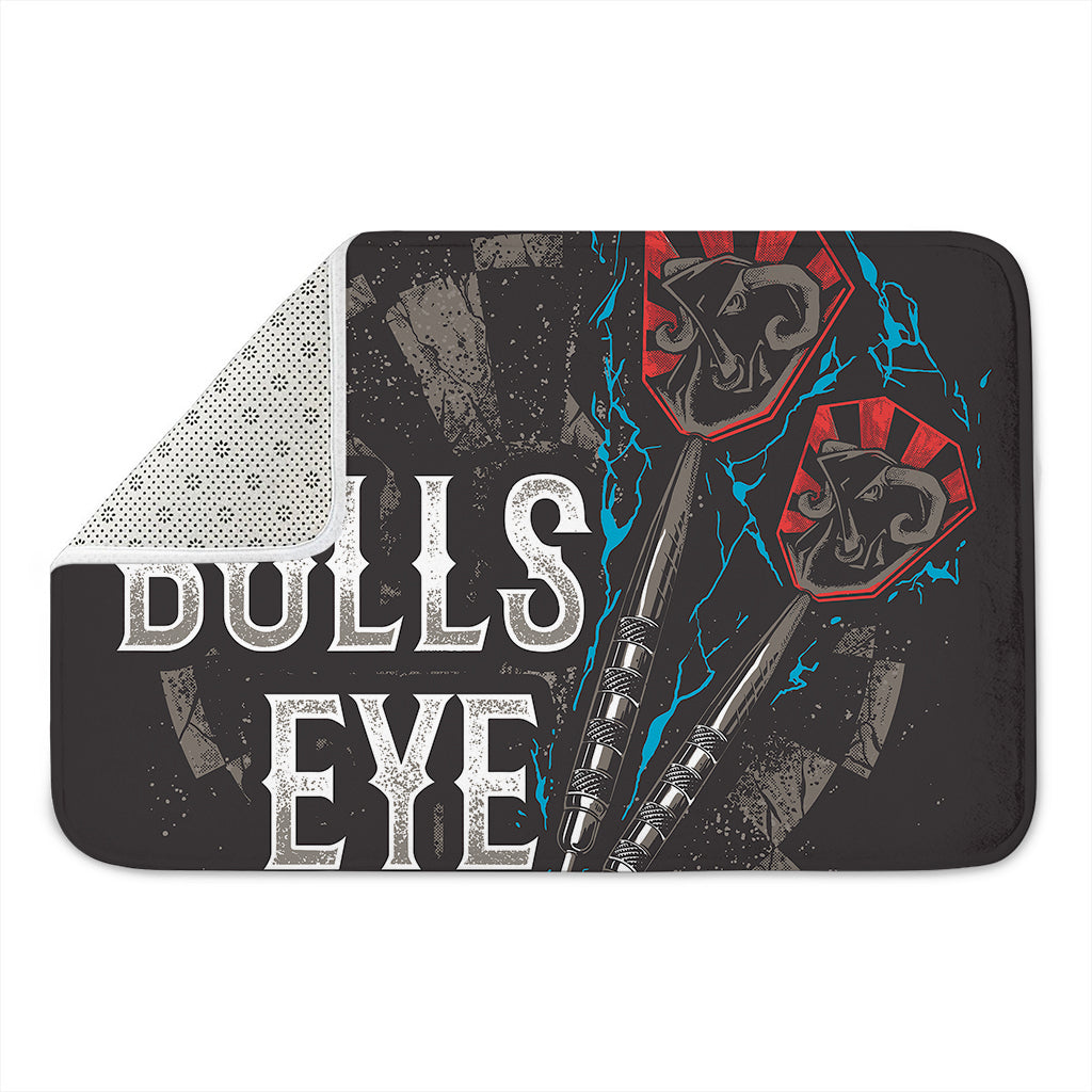 Bullseye Darts Print Indoor Door Mat