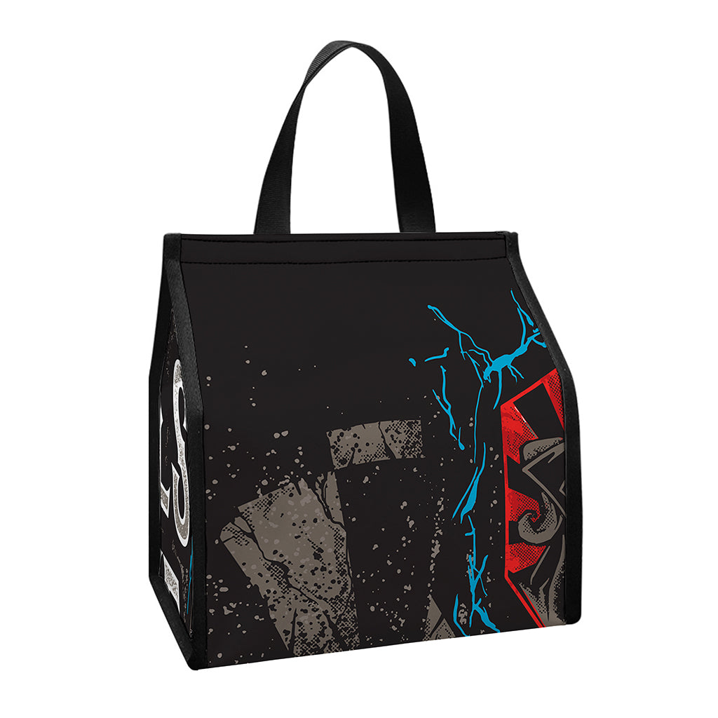 Bullseye Darts Print Insulated Lunch Tote