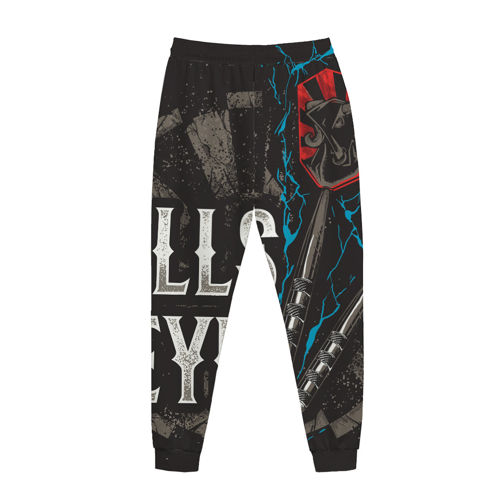 Bullseye Darts Print Jogger Pants