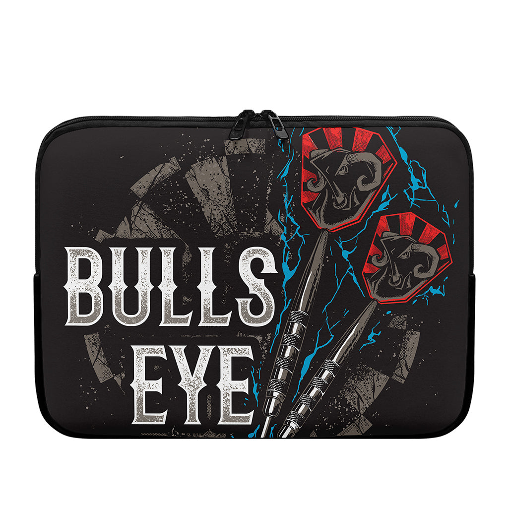 Bullseye Darts Print Laptop Sleeve