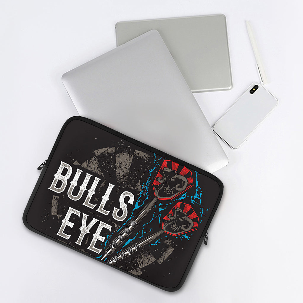 Bullseye Darts Print Laptop Sleeve