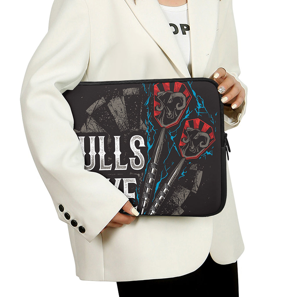 Bullseye Darts Print Laptop Sleeve