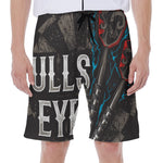 Bullseye Darts Print Men's Beach Shorts