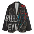Bullseye Darts Print Men's Blazer