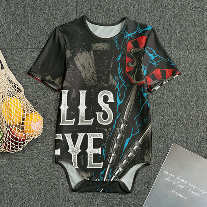 Bullseye Darts Print Men's Bodysuit