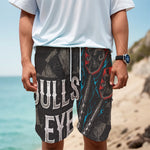 Bullseye Darts Print Men's Cargo Shorts