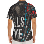 Bullseye Darts Print Men's Deep V-Neck Shirt