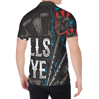 Bullseye Darts Print Men's Shirt