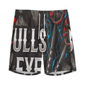Bullseye Darts Print Men's Athletic Shorts