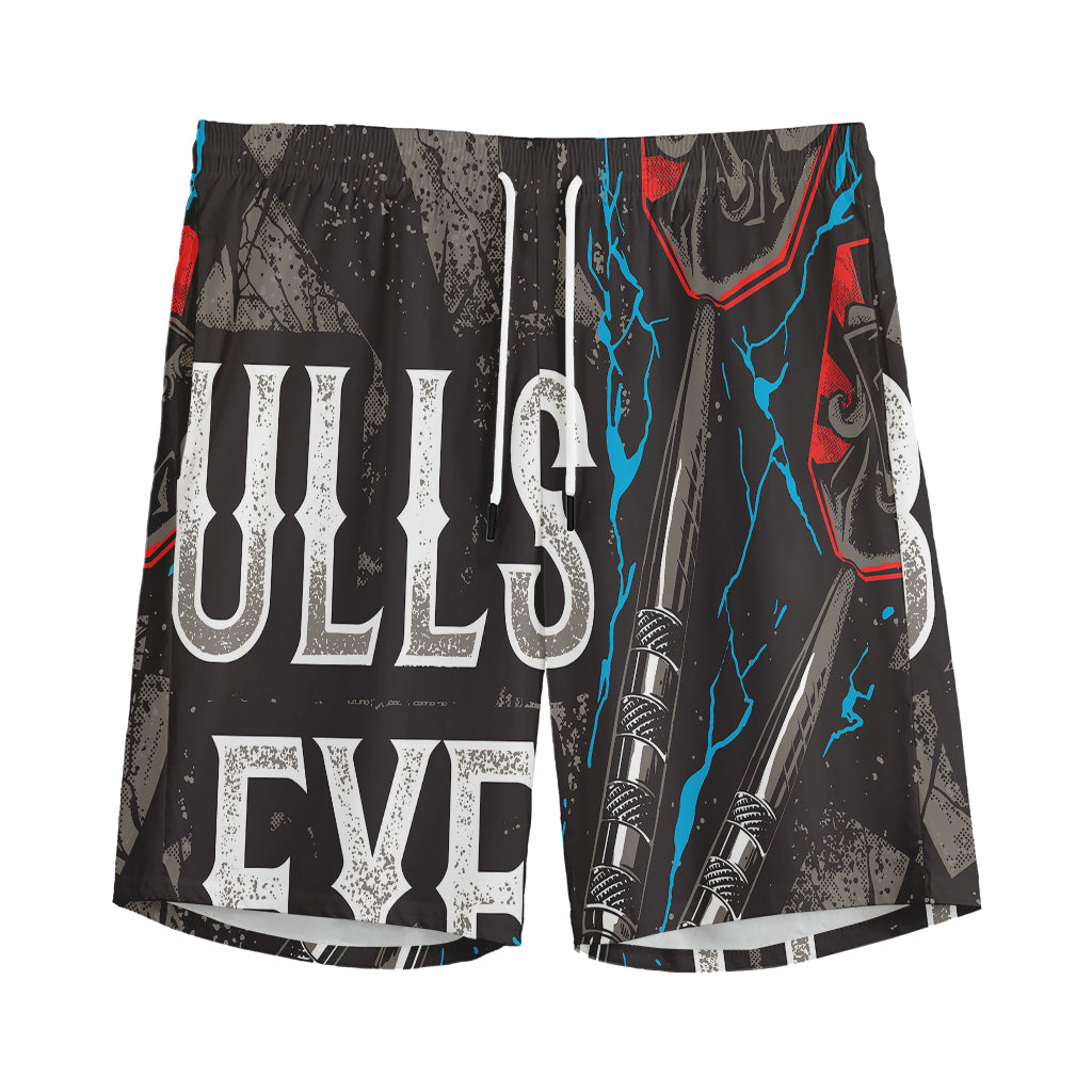 Bullseye Darts Print Men's Sports Shorts