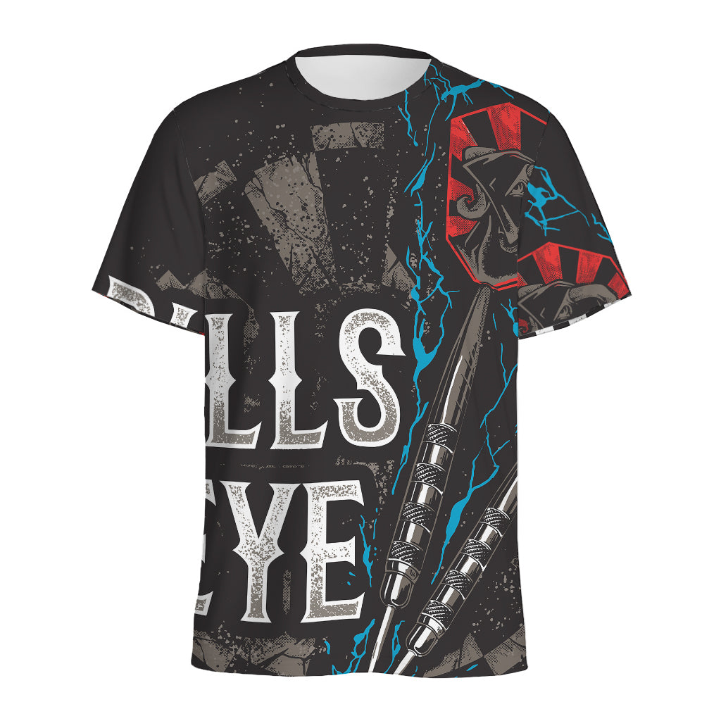 Bullseye Darts Print Men's Sports T-Shirt