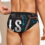 Bullseye Darts Print Men's Swim Briefs
