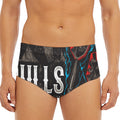 Bullseye Darts Print Men's Triangle Swim Briefs