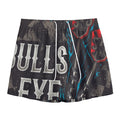 Bullseye Darts Print Mesh Shorts