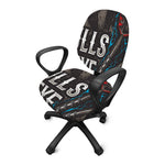Bullseye Darts Print Office Chair Cover
