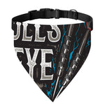Bullseye Darts Print Over The Collar Dog Bandana