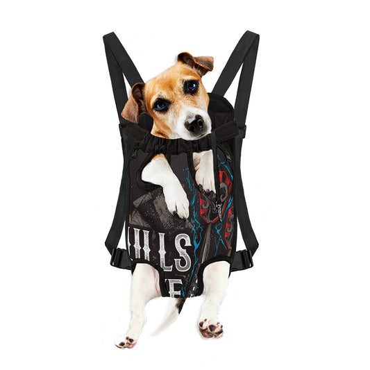 Bullseye Darts Print Pet Carrier Backpack