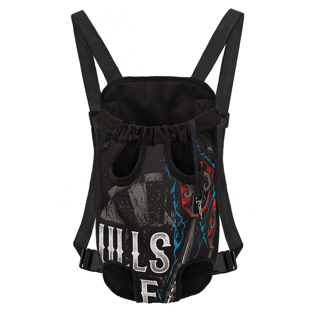 Bullseye Darts Print Pet Carrier Backpack