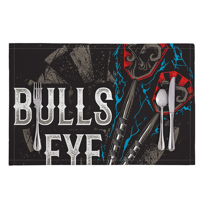 Bullseye Darts Print Placemat