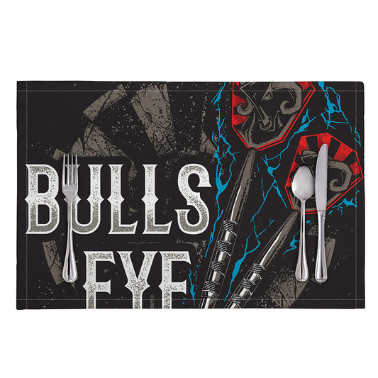 Bullseye Darts Print Placemat