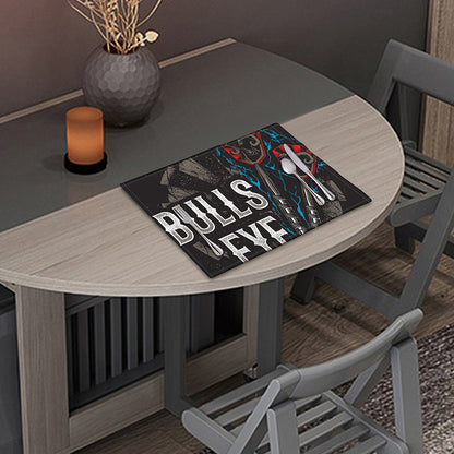 Bullseye Darts Print Placemat
