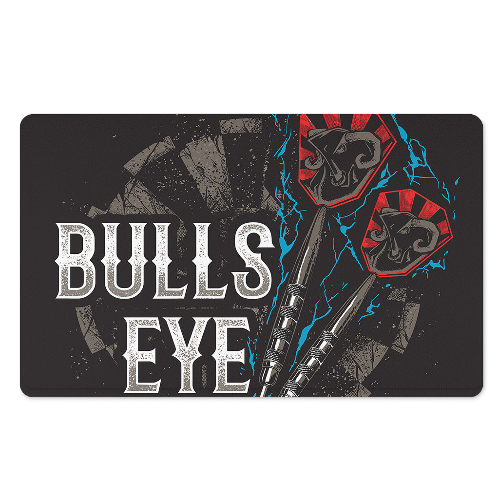 Bullseye Darts Print Polyester Doormat
