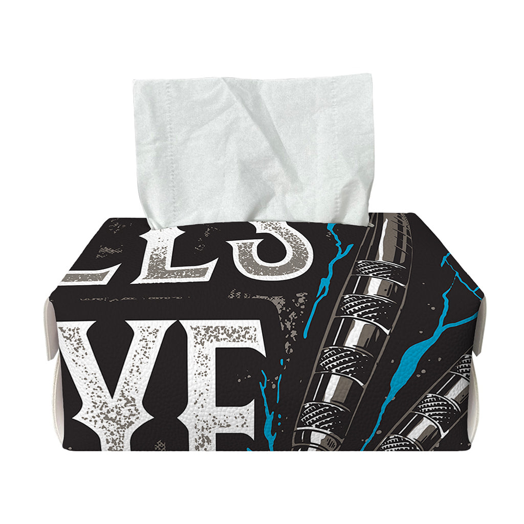 Bullseye Darts Print Rectangle Tissue Box Cover