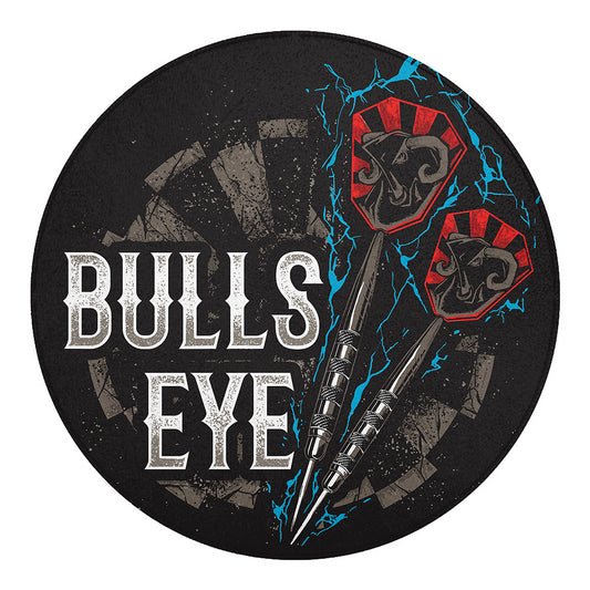 Bullseye Darts Print Round Blanket