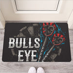 Bullseye Darts Print Rubber Doormat
