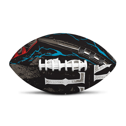 Bullseye Darts Print Rugby Ball