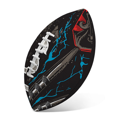 Bullseye Darts Print Rugby Ball