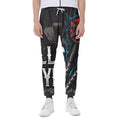 Bullseye Darts Print Joggers