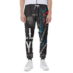 Bullseye Darts Print Scuba Joggers