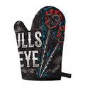 Bullseye Darts Print Single Oven Mitt