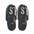 Bullseye Darts Print Slippers